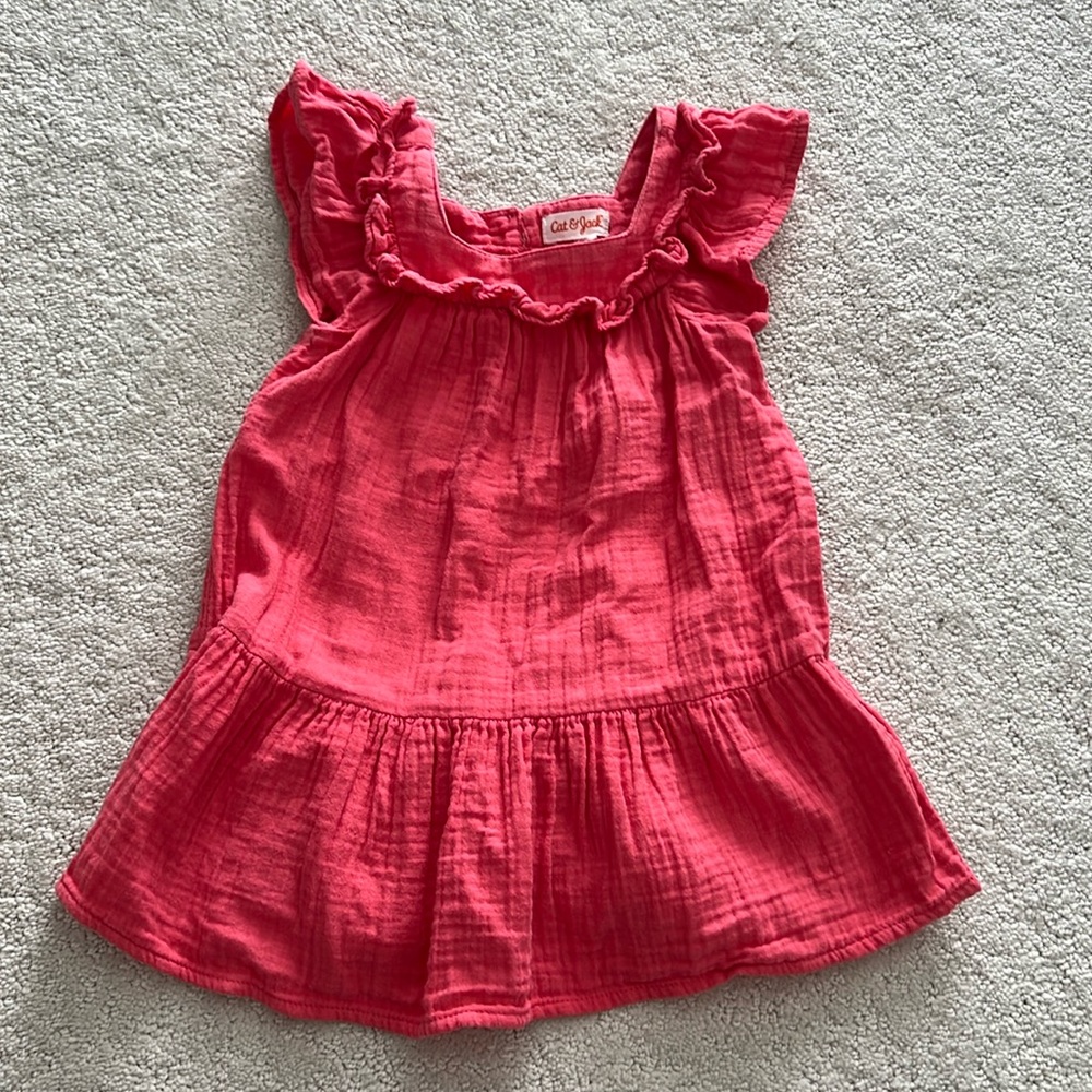 Cat and Jack girls dress. Size: 12-18months